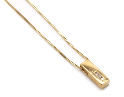 Lot 392 - A collection of gold jewellery