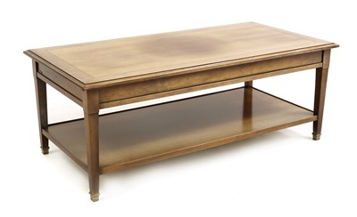 Lot 425 - A Grange Regency style cherrywood coffee table