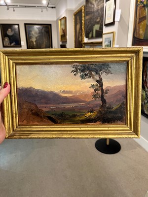 Lot 97 - Alexandre Calame (Swiss, 1810-1864)