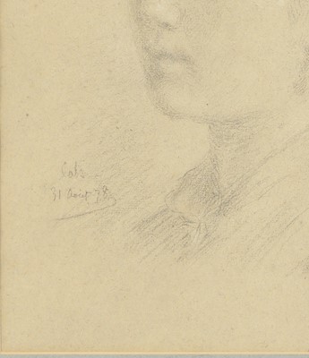 Lot 108 - Adolphe-Félix Cals (French, 1810-1880)