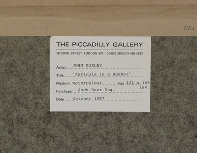 Lot 86 - John Morley (b.1942)