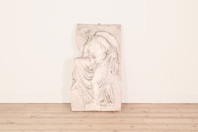 Lot 379 - A plaster relief after the antique