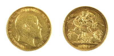 Lot 37 - Coins, Great Britain, Edward VII (1901-1910)