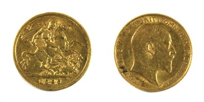 Lot 49 - Coins, Great Britain, Edward VII (1901-1910)