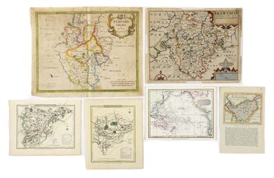 Lot 321 - C50 loose COUNTY MAPS (18th. & 19th. Century, many hand coloured)