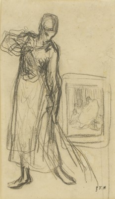 Lot 110 - Jean-François Millet (French, 1814-1875)