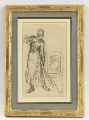 Lot 110 - Jean-François Millet (French, 1814-1875)