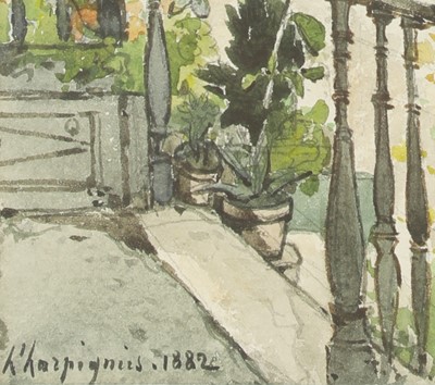 Lot 112 - Henri-Joseph Harpignies (French, 1819-1916)