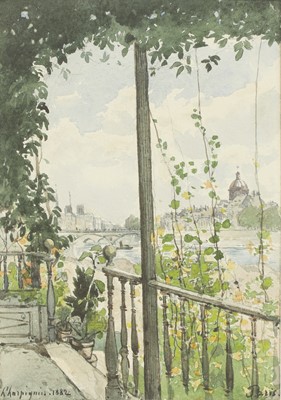 Lot 112 - Henri-Joseph Harpignies (French, 1819-1916)