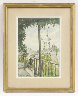 Lot 112 - Henri-Joseph Harpignies (French, 1819-1916)