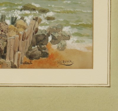 Lot 371 - Louis Adolphe Hervier (French, 1818-1879)