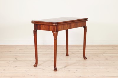 Lot 17 - A George I padouk card table