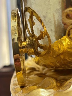 Lot 279 - An Empire ormolu clock