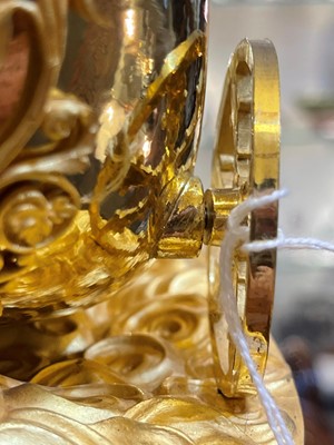 Lot 279 - An Empire ormolu clock