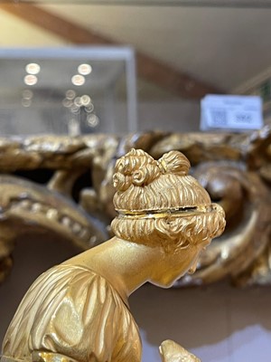 Lot 279 - An Empire ormolu clock