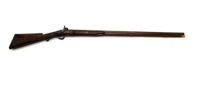 Lot 63A - A single barrelled percussion shotgun by T. Botton