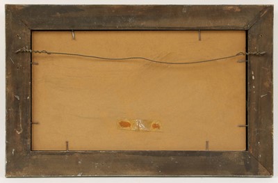 Lot 106 - A set of nine pietra dura panels