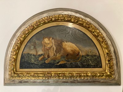 Lot 106 - A set of nine pietra dura panels