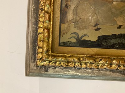 Lot 106 - A set of nine pietra dura panels