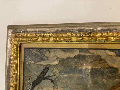 Lot 106 - A set of nine pietra dura panels
