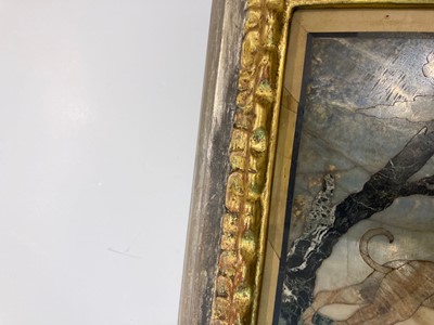 Lot 106 - A set of nine pietra dura panels