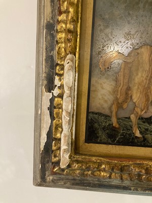 Lot 106 - A set of nine pietra dura panels