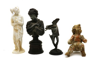 Lot 156 - An Italian carved wood figure