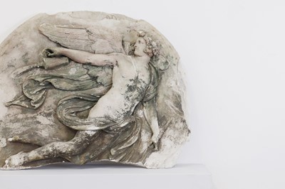 Lot 375 - A plaster relief after the antique