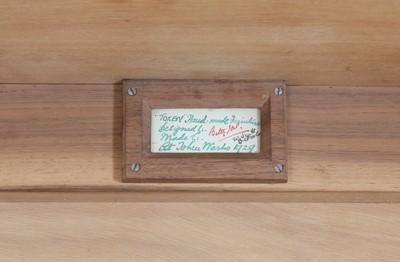 Lot 144 - An Art Deco Token Works mahogany and cedar wardrobe