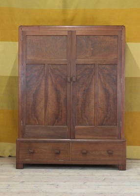 Lot 144 - An Art Deco Token Works mahogany and cedar wardrobe