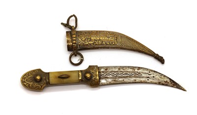 Lot 116 - An Arabian Jambiya