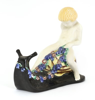 Lot 31 - A figure by Michael Powolny for Wiener Werkstätte