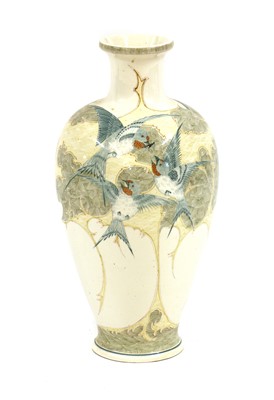 Lot 47 - A large Gouda pottery vase