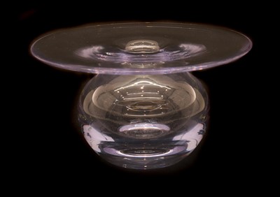 Lot 103 - A Riihimaki glass 'Saturnus' vase
