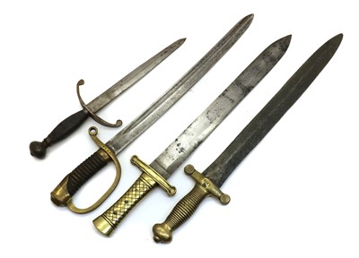 Lot 138 - A group of four Continental sidearms