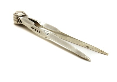 Lot 66 - A pair of George V Masonic silver compasses
