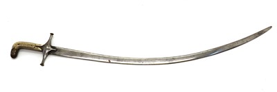 Lot 104 - A Persian shamshir