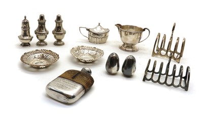 Lot 6 - A collection of silver items