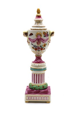 Lot 188 - A Berlin porcelain cassolette