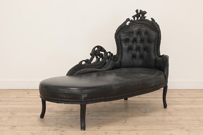 Lot 515 - A unique 'Smoke' chaise longue