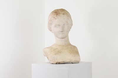 Lot 235 - A Classical style marble bust
