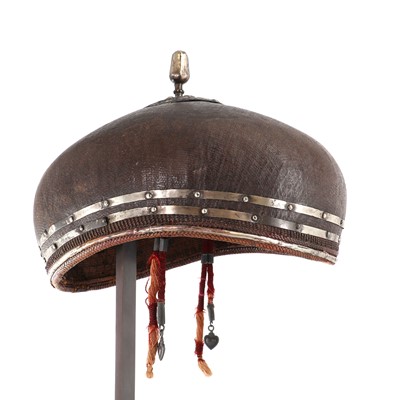 Lot 64 - A rare basketry hat