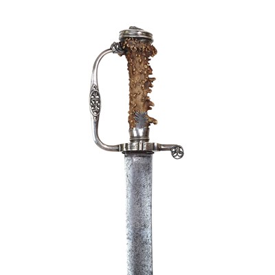 Lot 152 - A Scottish hunting hanger