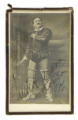 Lot 309 - Enrico Caruso - Postcard Photograph