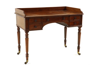 Lot 435 - A Regency mahogany washstand