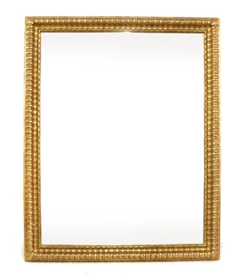 Lot 615A - A large Italian gilded wall mirror
