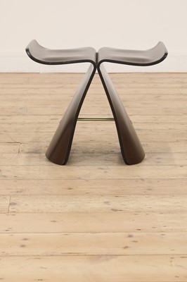 Lot 499 - A Vitra 'Butterfly' stool