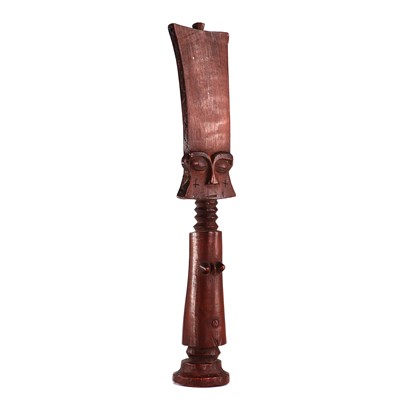 Lot 41 - A hardwood female fertility doll or 'akua'ba'