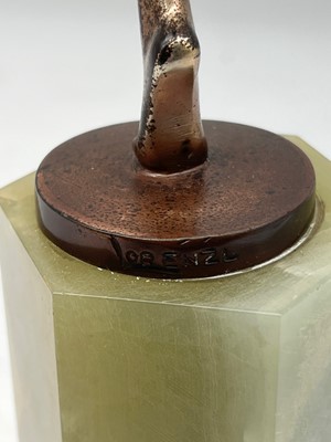 Lot 180 - An Art Deco cold-painted 'scarf dancer'