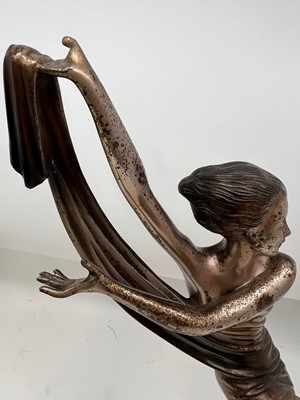Lot 180 - An Art Deco cold-painted 'scarf dancer'